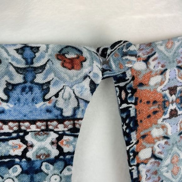 Lulu’s Design Major Grey Print Sleeveless Swing Dress. Size Medium. - Picture 10 of 14